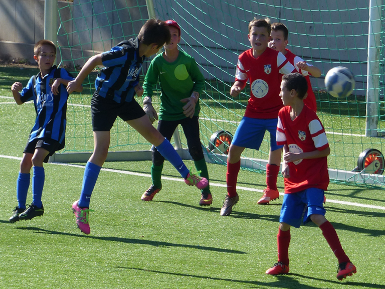 1. FC Saarbrücken U12 besiegt TBS vor prominenten Zuschauern