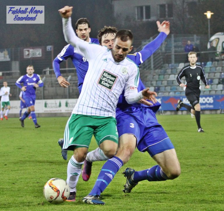 Derby-Unentschieden folgt Niederlage – FC 08 Homburg verliert mit 1:0 in Pirmasens