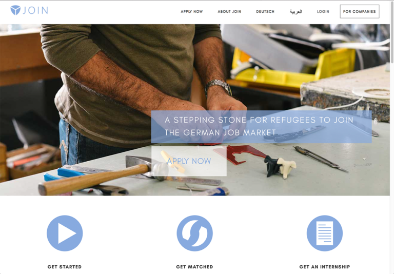 Praktikumsplätze für Geflüchtete – Launch der Onlineplattform „Join“