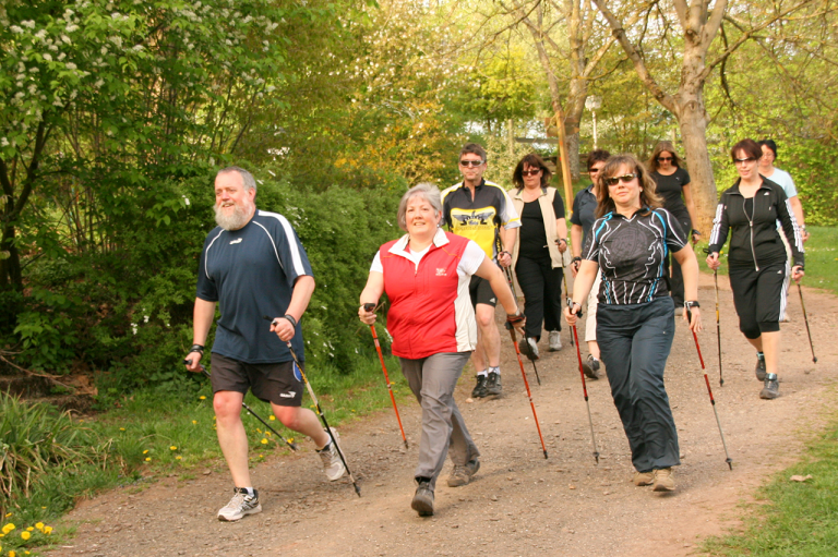 Nordic Walking in den Sommerferien