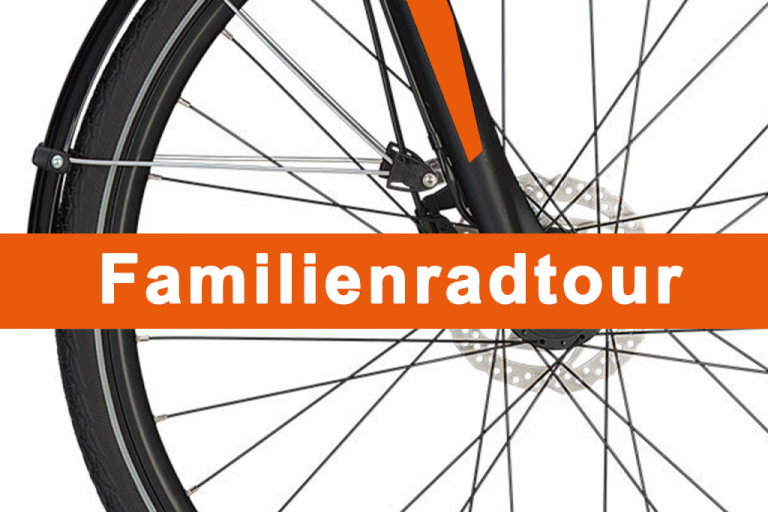 Familienradtour zur Aktion  „200 Jahre Fahrrad“