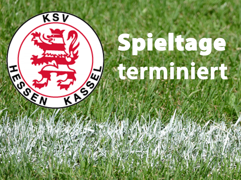 KSV Hessen Kassel e.V.: Spielplan der Regionalliga Südwest terminiert