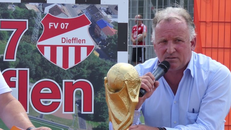 Andy Brehme bei der proWIN international Soccerweek im Juli 2017 in Diefflen