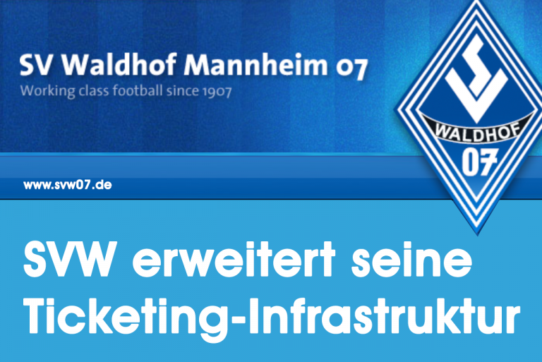 Der SV Waldhof Mannheim erweitert seine Ticketing-Infrastruktur / RODRIGUE Deutschland GmbH wird Business Club Partner