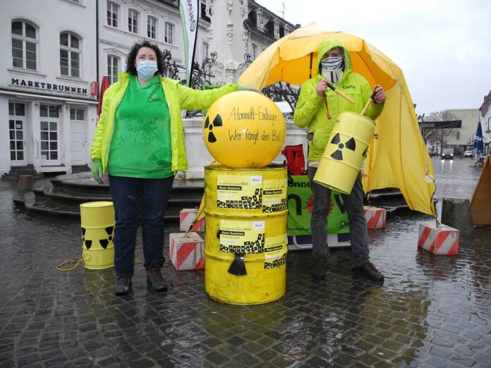 Mahnwache Fukushima Foto by BUND Saar