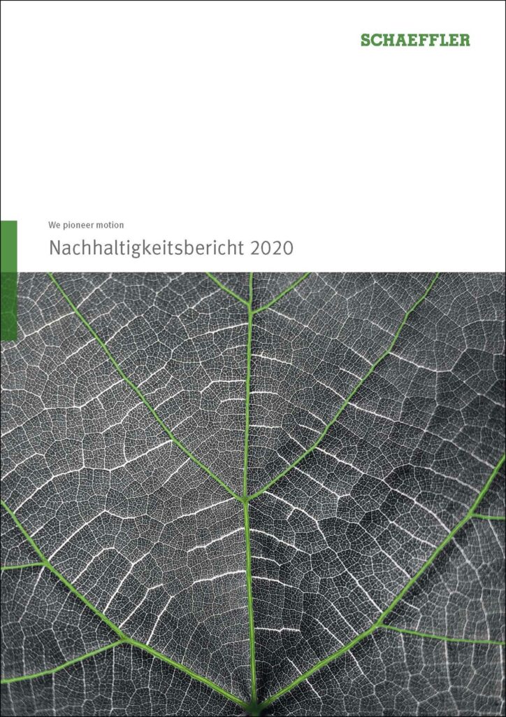 schaeffler nachhaltigkeitsbericht 2020