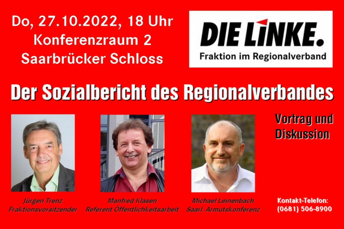 LINKE Veranstaltung Sozialbericht 221027