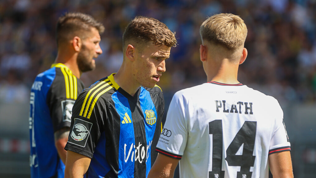 Lasse Wilhelm gab sein Pflichtspieldebut.