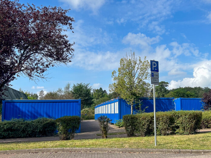 Containeranlage in Friedrichsthal