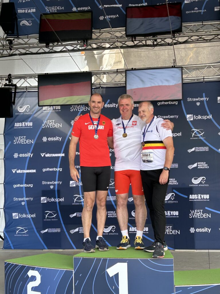 Peter Kubera, Mariusz Walczak (Polen) und Walter de Wyngaert (Belgien) - Foto: Hanna Kubera