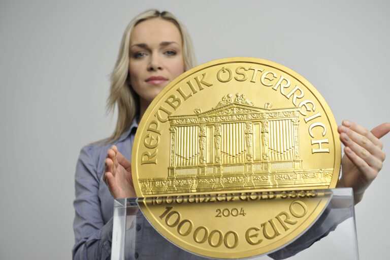 2,4-Millionen-Euro-Goldmünze „Big Phil“ wird in Saarbrücken ausgestellt