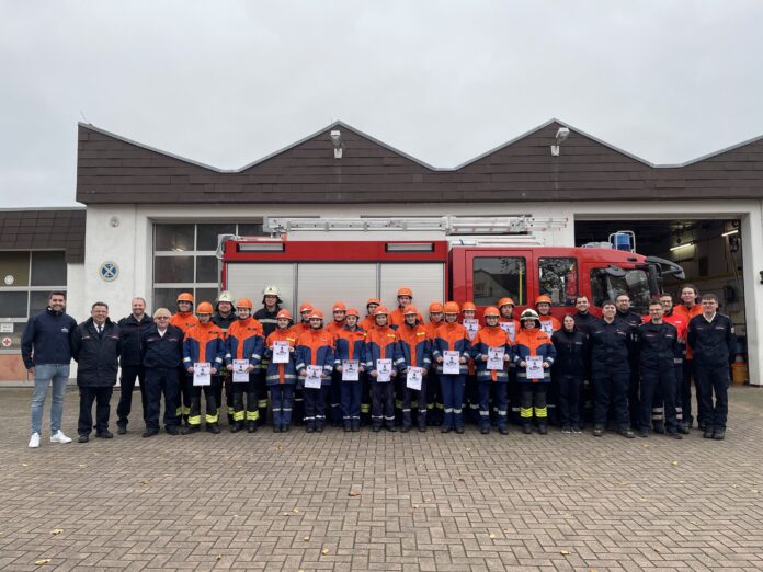 Abnahme Jugendflamme III Bliesen - Foto Lukas Becker/Feuerwehr Landkreis St. Wendel