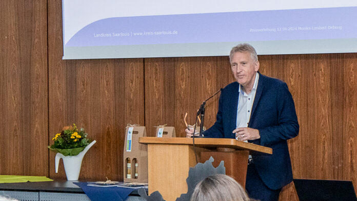 Landrat Patrik Lauer - Foto_ Landkreis Saarlouis – Yannick Hoen.