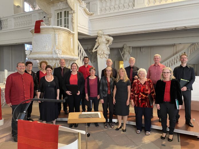 Foto: Figuralchor der Ludwigskirche /Ulrich Seibert