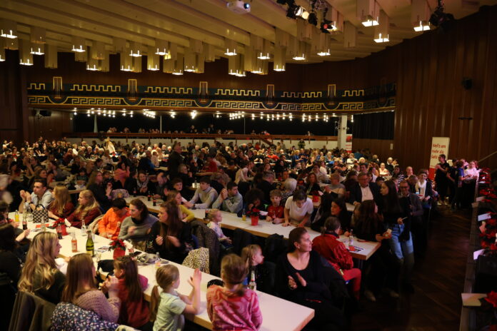 Gut besucht war die St. Ingberter Stadthalle an der 40. Sportlerehrung Ende November 2024. Foto: G. Faragone